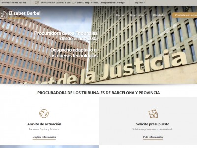 Web Berbel Procuradores